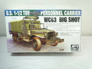 UI526 AFVクラブ 1/35 US. 1-1/2 TON WC63 ビッグショット 1-1/2t 6×6パーソナルキャリア プラモデル