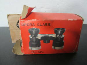 OPERA GLASS　オペラグラス　2.5×30mm　ヴィンテージ　日本製　未使用品
