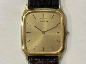 1円〜 稼働品 SEIKO セイコー CREDOR クレドール 14KT 7770-5250 クオーツ 腕時計 他詳細不明