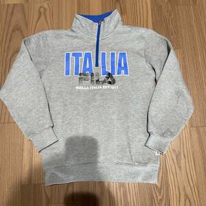 【中古・まとめて取引OK】FILA(フィラ) ジップアップ スウェット サイズ160 グレー