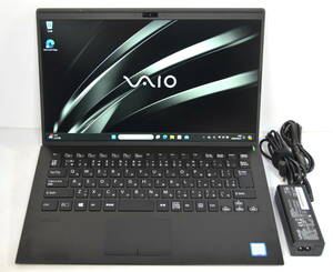 ☆ VAIO Pro PK VJPK11C12N Core i5-8265U 1.6(3.9)G/SSD 256GB/14.0 FHD 1920x1080/無線/Bt/カメラ/LTEフリー/Office 2021/最新W11 ☆0543