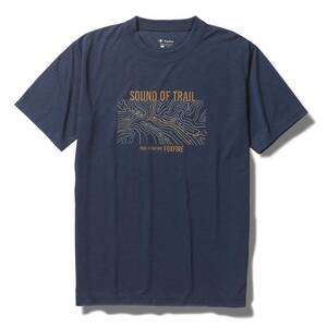 【新品】熱中症予防に　フォックスファイヤー Foxfire Cシールドトレイル　Tシャツ ネイビー Mサイズ　日本製