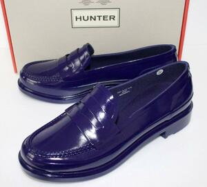 定価16500 新品 本物 HUNTER ローファー JP24 2073