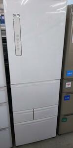 東芝 411L 冷凍冷蔵庫 VEGETA GR-410GS ホワイト 2020年製【中古品】○YR-52406○