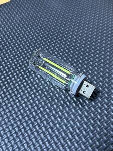 USB レトロ LED電球 グリーン 調光 / USDM JDM 旧車 街道レーサー デコトラ