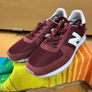 【新品・未使用】NEW BALANCE ニューバランス U220 AC2 レッド サイズ26.0