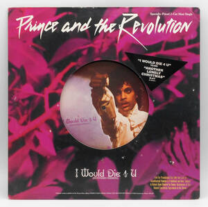 ★US ORIG PROMO 12inch★PRINCE AND THE REVOLUTION/I Would Die 4 U 1984年 B面アルバム未収録『Another Lonely Christmas』 PURPLE RAIN