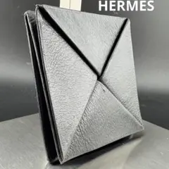 ✨HERMES　エルメス ズールー コインケース 小銭入　◯O刻印　ブラック　黒