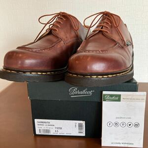 美品　Paraboot パラブーツ CHAMBORD シャンボード　マロン 8 1/2