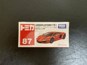 新品≪トミカ≫No87 ランボルギーニ アヴェンタドール LP700-4