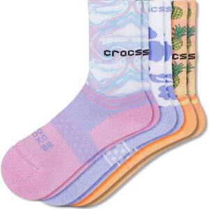 サイズ20.5～23cm★3足セット★クロックス　ソックス　CROCS SOCKS★キッズLサイズ★208007-96E-L★正規品★9902