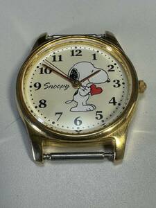 L765 腕時計　CITIZEN/シチズン　1032-S70118 SNOOPY/スヌーピー　ピーナッツ　クォーツ　ラウンド　3針　ベルト欠品