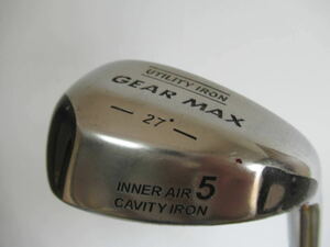 ★GEAR MAX INNER AIR5 ユーティリティ U5 27° 純正カーボンシャフト J309　★レア★激安★中古★　★