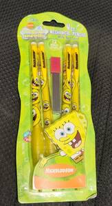 スポンジボブ シャーペン 1.3mm nickelodeon spongebob squarepants 4 No 2 Mechanical Pencils
