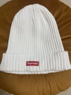 Supreme  シュプリーム　ビーニー　Beanie 白　ホワイト