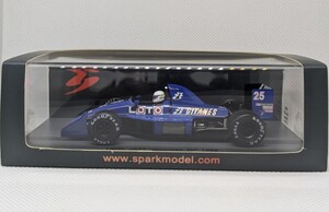 1/43 spark Ligier JS31 Arnoux Japanese GP 1988 スパーク リジェ アルヌー 日本GP F1 タバコデカール加工済み