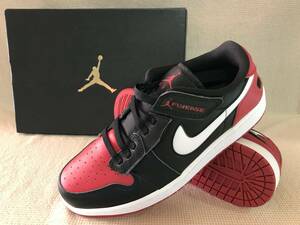 ☆★☆NIKE DM1206-066AIR JORDAN 1 LOW FLYEASE "BLACK WHITE GYM RED" 　国内正規店モデル/新品未使用　☆★☆