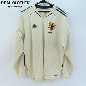 ☆adidas/アディダス サッカー日本代表 04/05 アウェイ 長袖 ユニフォーム 366409 /L /UPK