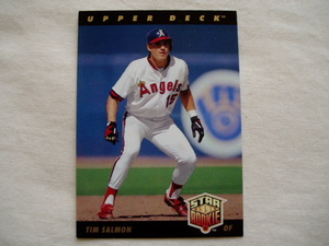 RC☆ティム・サーモン【TIM SALMON】■UPPER DECK1993 カリフォルニアエンゼルス ルーキーカード ROOKIE