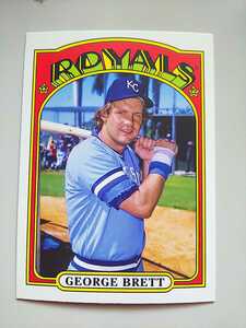 2013 Topps 1972 Mini George Brett