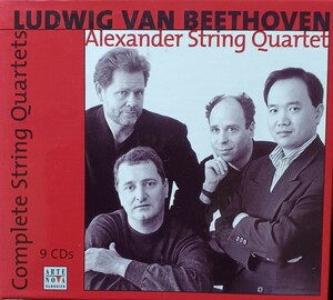 【9枚組】『 ベートーヴェン：弦楽四重奏曲全集』アレクサンダー弦楽四重奏団 Beethoven string quartet complete Alexander SQ