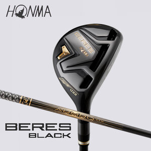 ★☆ホンマ　HONMA　“ BERES BLACK UT ”　U25 × ARMRQ MX BLACK(R)　新品☆★