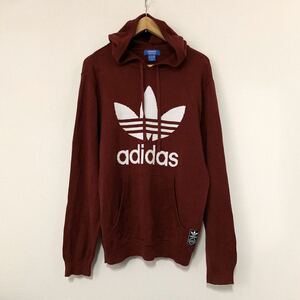 Adidas(GER)ビンテージコットンニットパーカ