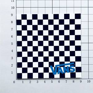 VANS OFF THE WALL Checker Flag ステッカー バンズ オフ ザ ウォール チェッカーフラッグ ステッカー スケートボード スノーボード