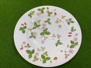 WEDGWOOD ウェッジウッド ワイルドストロベリー プレート 20cm / WILD STRAWBERRY PLATE / アンティーク 皿 食器 保管品 ⑤