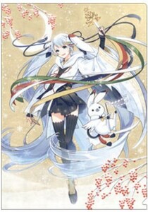 SNOW MIKU 2018クリアファイル 小山鹿梨子 雪ミク