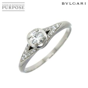 ブルガリ BVLGARI インコントロ ダモーレ ダイヤ 0.30ct G/VS2/EX 20.5号 リング Pt プラチナ【証明書・鑑定書付き】 90226654