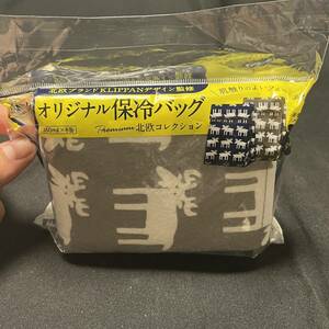 【中古送料込】キリン オリジナル保冷バッグ 北欧コレクション 350ml6缶サイズ 高さ28cm×底幅18cm×奥行9cm◆S031