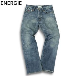 イタリア製★ ENERGIE エナジー 通年 MORRIS★ ダメージ加工 ストレート デニム パンツ ジーンズ Sz.29　メンズ　A4B06103_C#R