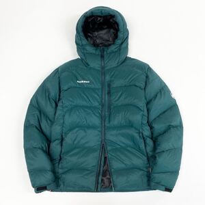 Eb15 MAMMUT マムート XERON IN HOODED JACKET AF エクセロン ダウンジャケット アウトドア Lサイズ グリーン 1013-00702 メンズ アウター