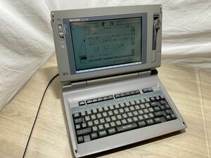 SHARP /書院 シャープ /日本語ワードプロセッサ /WD-X300ワードプロセッサ 通電ok