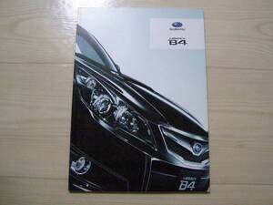 2009年5月　BM9　レガシィ B4　カタログ　Legacy brochure