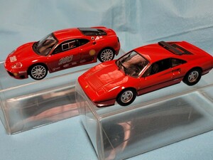 新品未展示　FERRARI 328GTB 360GT 2台セット　1/43