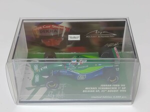 ☆ 稀少品！PMA 1/43 JORDAN FORD 191 ミハエル シューマッハ 1st GP ベルギーGP 1991年 limited edition 2000 pcs.☆