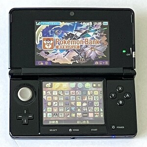 ニンテンドー3DS クリアブラック ポケモンバンク ポケムーバー 赤 緑 青 ピカチュウ 金 銀 クリスタル インビジブルキングダム