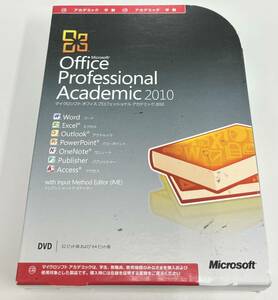 国内正規品Office Professional Academic 2010パッケージ版 Word Excel Outlook PowerPoint OneNote Publisher Access 認証保証
