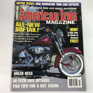 【中古本】ヴィンテージ American Iron アメリカンアイアンOCTOBER 1999 HARLEY-DAVIDSON ハーレーダビッドソン 洋書