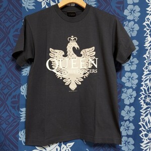 クイーン Tシャツ QUEEN+PAUL RODGERS HYDE PARK LONDON クイーン＆ポール・ロジャース 新品 サイズ S ネイビー 素材コットン100％ 