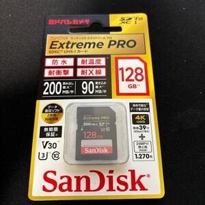 未開封 Extreme PRO SDSDXXD-128G-JOJCP 128GB ヨドバシカメラ限定モデル