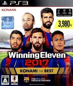 ウイニングイレブン２０１７　ＫＯＮＡＭＩ　ＴＨＥ　ＢＥＳＴ／ＰＳ３