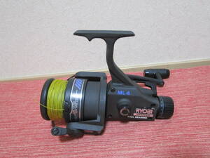 動作品!!　リョービ　RYOBI グラファイト　GRAPHITE　ML4　スピニングリール　リール　魚釣り　日本製　MADE IN JAPAN