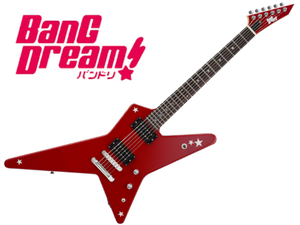 ■店頭展示品 BanG Dream x ESP RANDOM STAR Kasumi Miniバンドリ 戸山香澄 モデル ミニサイズ