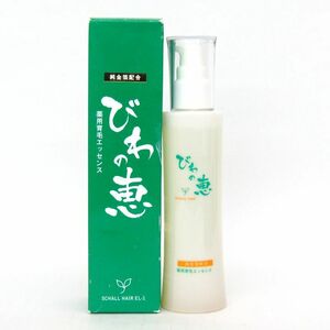 ラック化粧品 びわの恵 薬用育毛エッセンス スシャールヘア EL1 ほぼ未使用 ヘアケア 箱ダメージ有 レディース 120mlサイズ lacgold