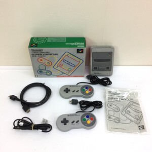 □○【同梱可】【60】中古品 Nintendo 任天堂 SUPER FAMICOM スーパーファミコンクラシックミニ ※動作確認済