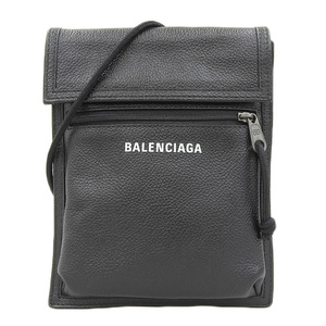 バレンシアガ BALENCIAGA エクスプローラー ショルダーバッグ レザー ブラック 532298 中古 新入荷 OB2136