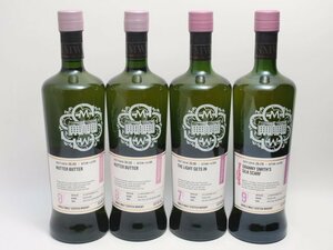 ★★SMWS スコッチモルト ウイスキーソサエティ クライヌリッシュ 26.152/181/178 7年/8年/9年 700ml 4本セット★AKA88163/4/5/6